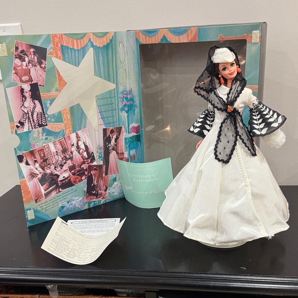 Barbie as Scarlett O’Hara Mattel 13254 Hollywood Legends Collection